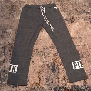 Pink Victoria’s Secret sweatpants